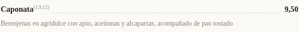 Caponata · Via Palermo