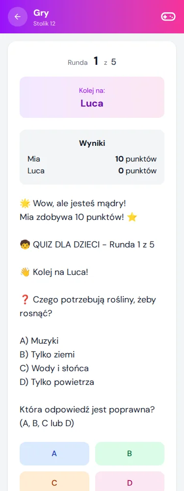 Udzielenie odpowiedzi · Mia & Luca · Via Palermo