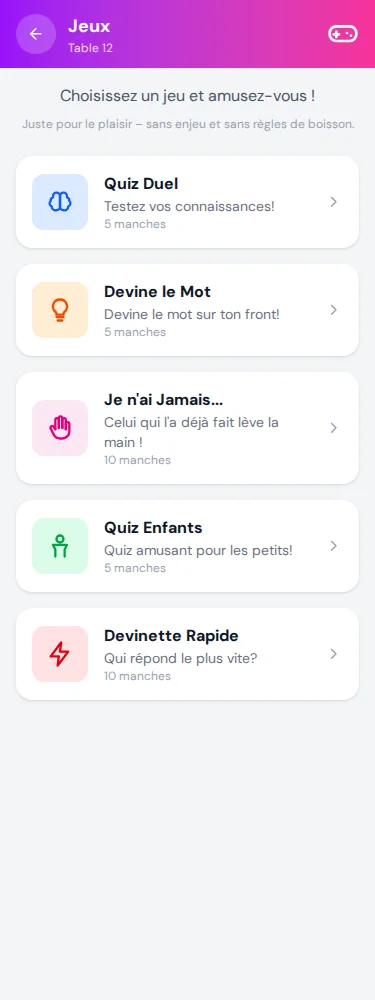 Choisir un jeu · Mia & Luca · Via Palermo