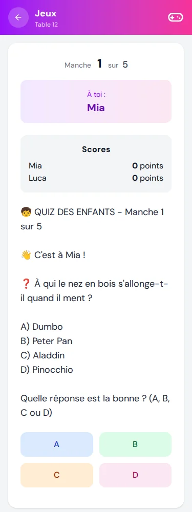 Une autre manche avant l’arrivée des plats ? · Via Palermo