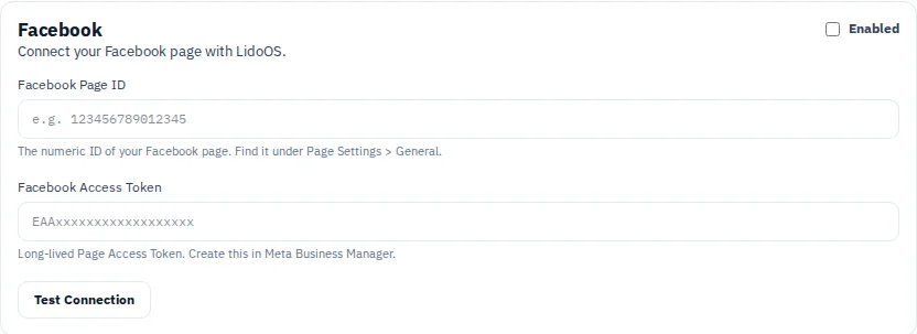 Store your credentials in one place. · Via Palermo