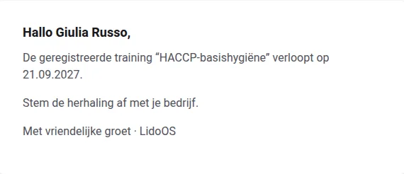 Herinner aan de herhaling · Via Palermo