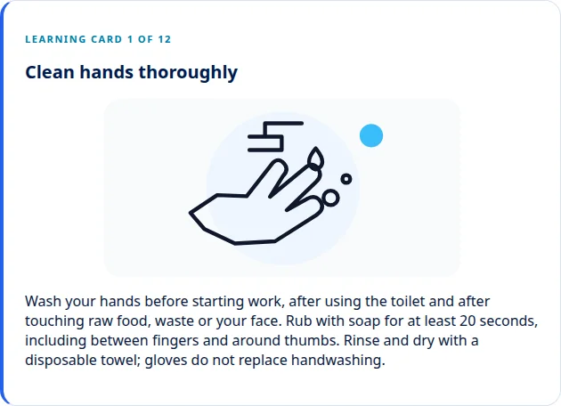 Refresh hand hygiene · Via Palermo