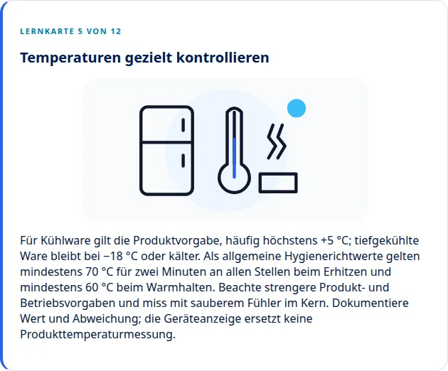 Temperaturen einordnen · Via Palermo