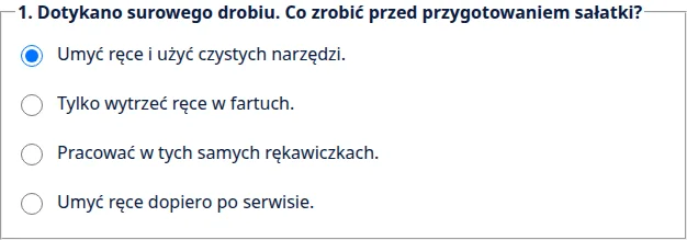 Zastosuj zdobytą wiedzę · Via Palermo