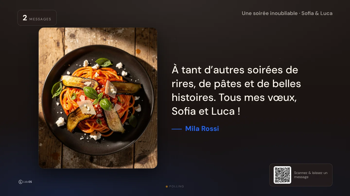 Message avec photo · Prépare ton occasion. · Via Palermo