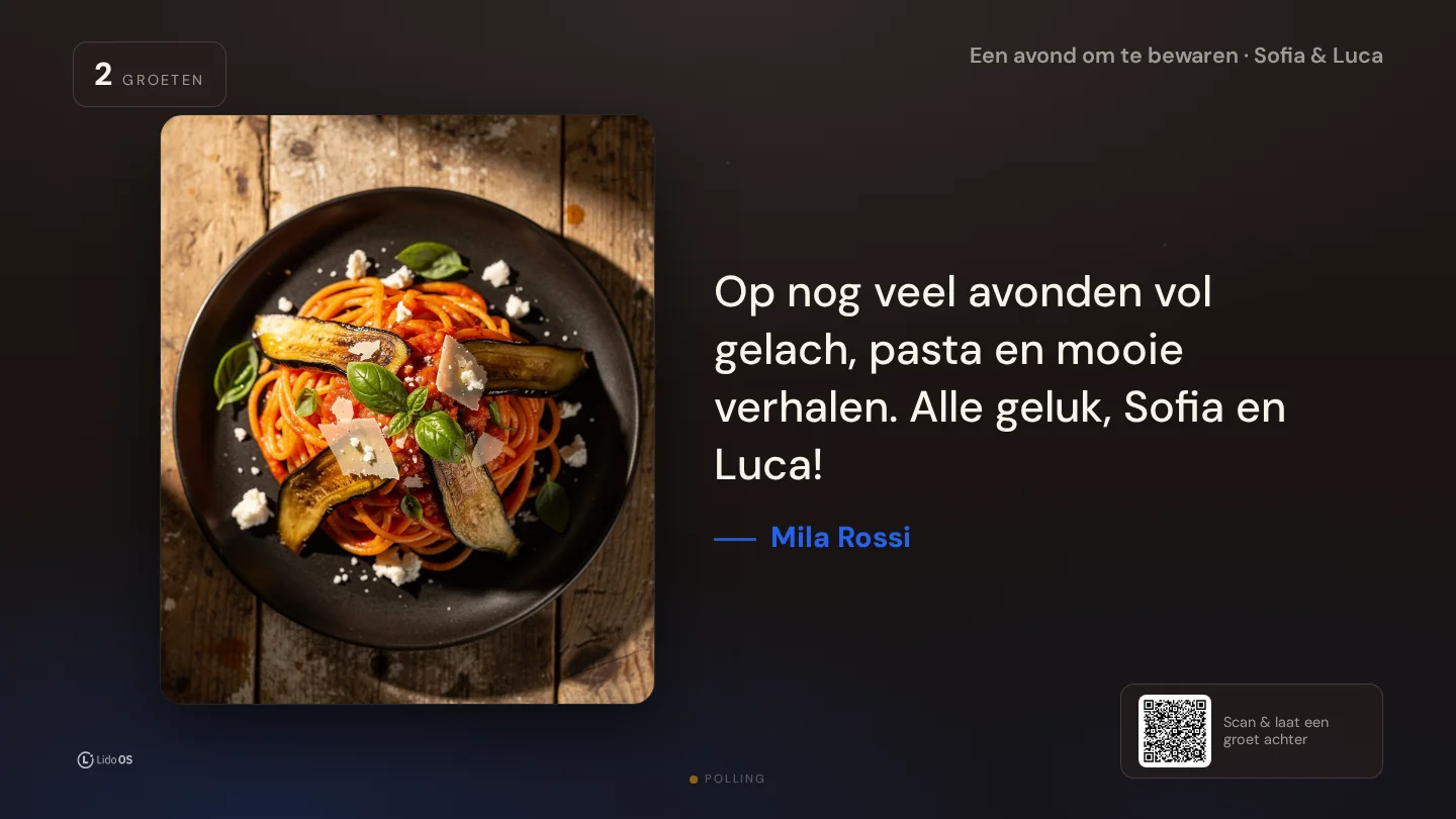 Bericht met foto · Geef je gelegenheid een eigen uitstraling. · Via Palermo
