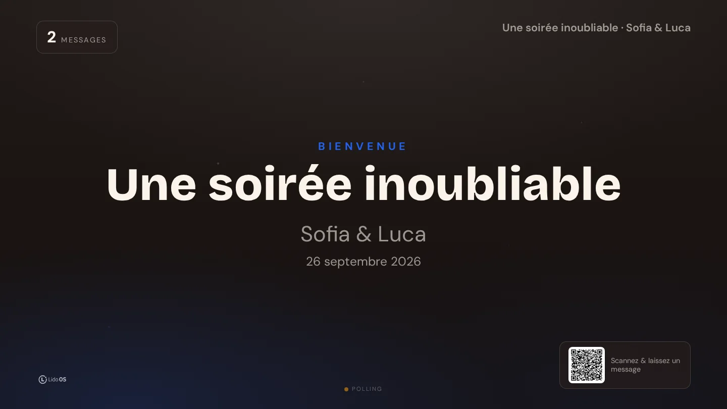 Bienvenue · Prépare ton occasion. · Via Palermo