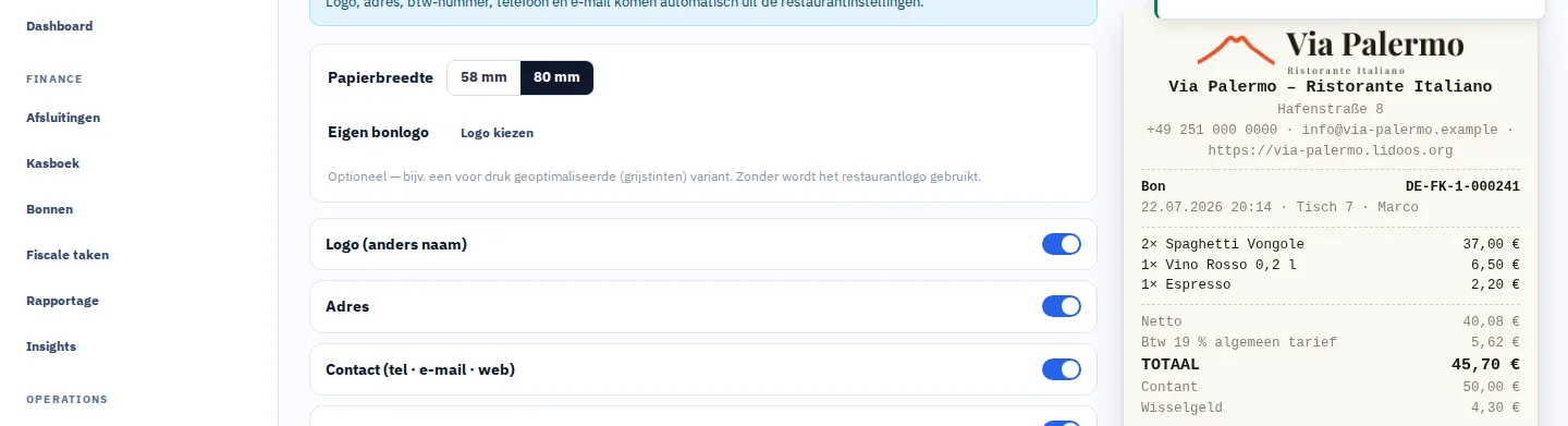 Je bon, overzichtelijk ingedeeld.