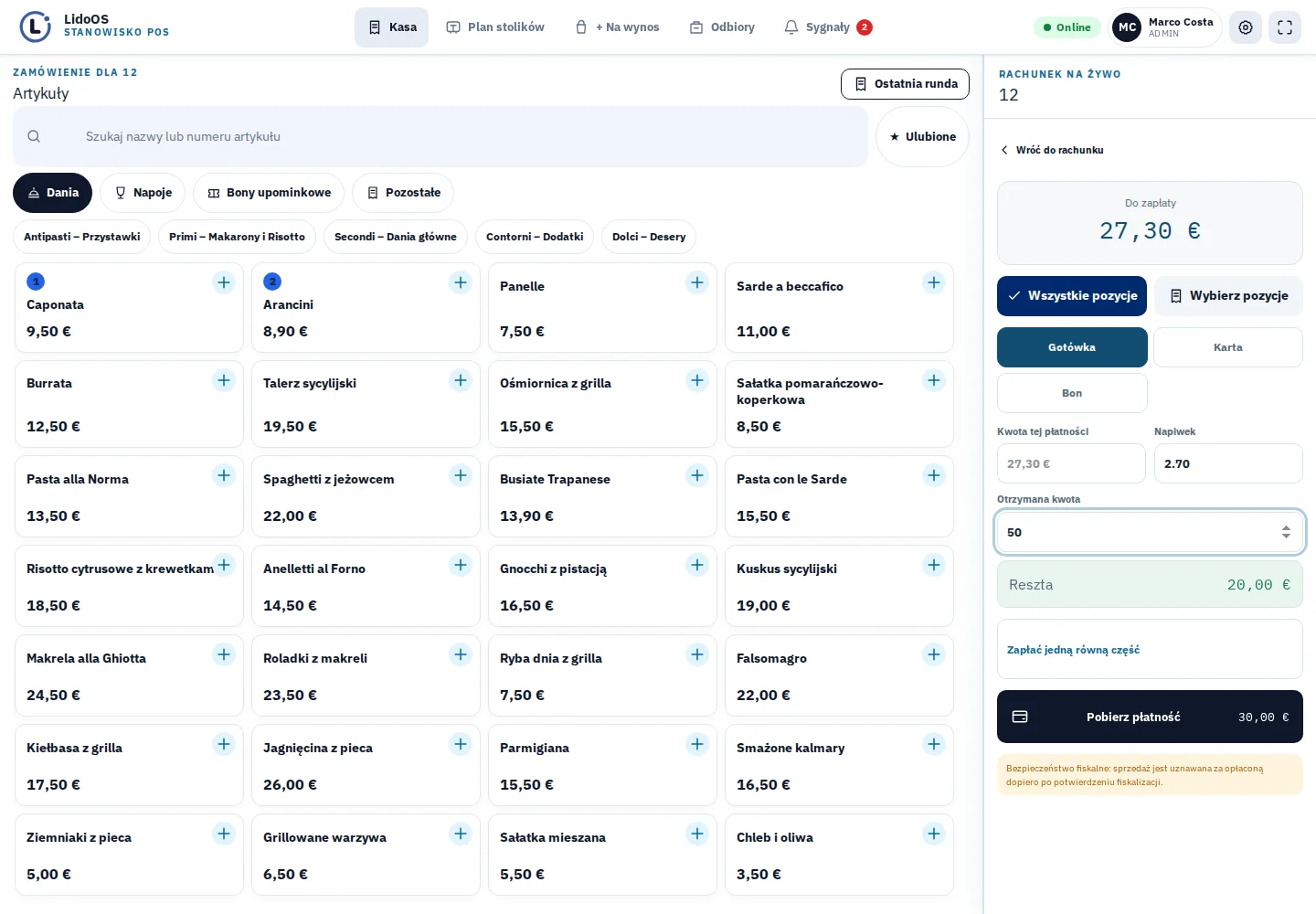 Jak powstaje reszta.