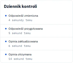 Śledzenie obsługi · Via Palermo