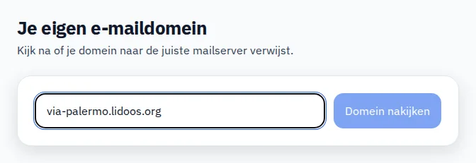 Je restaurantadres voorbereiden. · Via Palermo