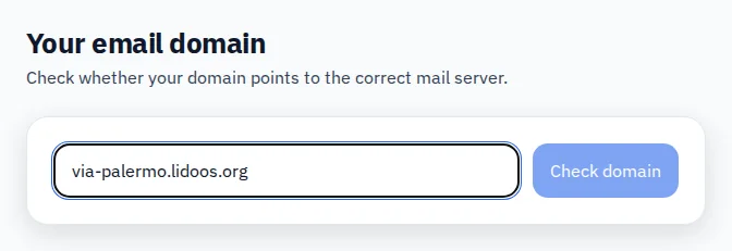 Set up your restaurant address. · Via Palermo