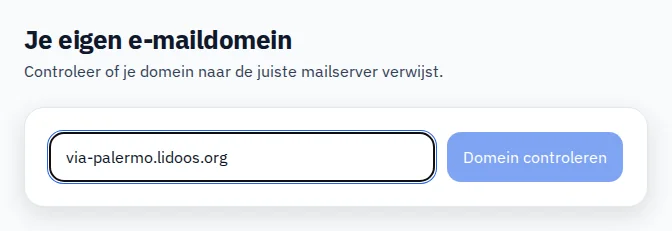Je restaurantadres voorbereiden. · Via Palermo